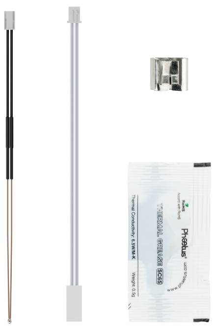 Phaetus Kerámia fűtőberendezés és termisztor Alkalmas (3D nyomtató): BambuLap Ceramic Heater & Therm