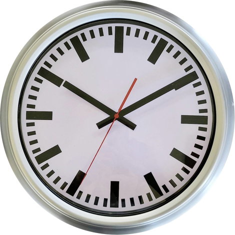 EUROTIME ET-56451-07 Rádiójel vezérlésű óra Fekete