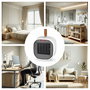 Silva 510042 Fűtőventilátor HL-M 500 weiß Fehér 4. bélyegkép