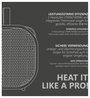 Silva 510042 Fűtőventilátor HL-M 500 weiß Fehér 7. bélyegkép