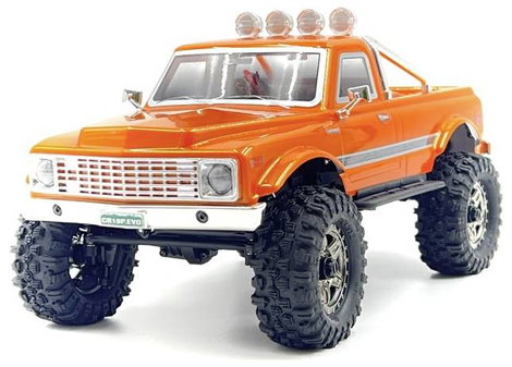 Hobby Plus 1:18 Crawler CR18P EVO-V2 Convoy 1:18 Brushed RC modellautó Crawler 4WD 2,4 GHz