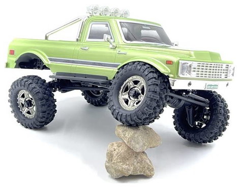 Hobby Plus 1:18 Crawler CR18P EVO-V2 Convoy 1:18 Brushed RC modellautó Crawler 4WD 2,4 GHz 2. kép