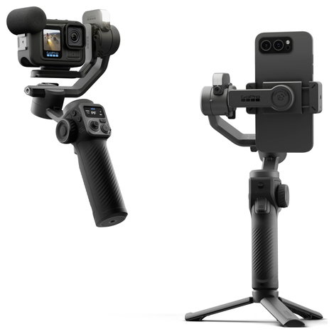 GoPro Fluid Pro AI Gimbal Elekgromos gimbal Fekete Beépített akku, Táskával, Okostelefonokhoz és GoP 10. kép