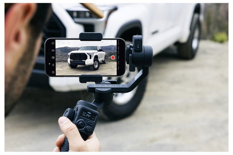GoPro Fluid Pro AI Gimbal Elekgromos gimbal Fekete Beépített akku, Táskával, Okostelefonokhoz és GoP 12. kép