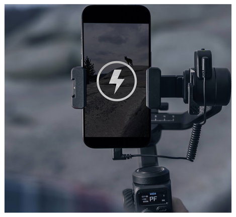 GoPro Fluid Pro AI Gimbal Elekgromos gimbal Fekete Beépített akku, Táskával, Okostelefonokhoz és GoP 17. kép