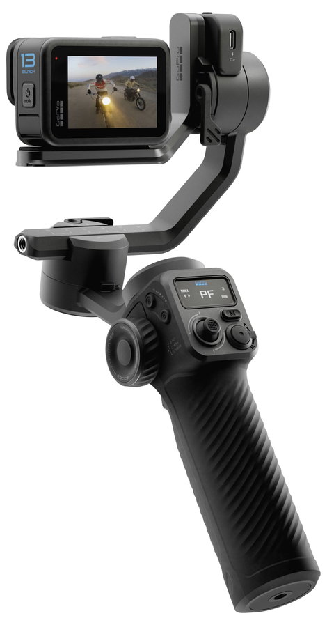 GoPro Fluid Pro AI Gimbal Elekgromos gimbal Fekete Beépített akku, Táskával, Okostelefonokhoz és GoP 5. kép