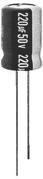 Capxon Elektrolit kondenzátor Radiális kivezetéssel 2.200 µF 50 V/DC 20 % (Ø x Ma) 16 mm x 35.5 mm 1 bélyegkép