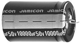 Jamicon Elektrolit kondenzátor Radiális kivezetéssel 50 V/DC 20 % (Ø x Ma) 22 mm x 40.0 mm 1 db
