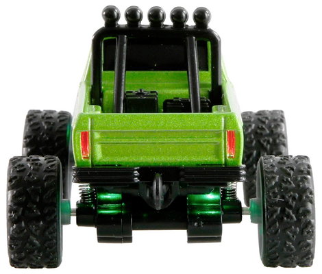 Amewi Die Cast Zöld Brushed 1:64 RC modellautó Elektro Monstertruck 2WD RtR 2,4 GHz 5. kép
