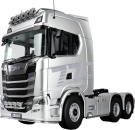 Amewi 22714 Scania 770 S 6x6 1:14 Elektro RC modell teherautó RtR Akkuval és töltőkészülékkel, Fénye