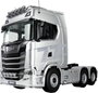 Amewi 22714 Scania 770 S 6x6 1:14 Elektro RC modell teherautó RtR Akkuval és töltőkészülékkel, Fénye bélyegkép