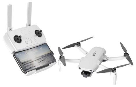 Hubsan Zino Mini Pro-2025 Quadrokopter RtF Kamerás repülés Fehér (matt) 6. kép