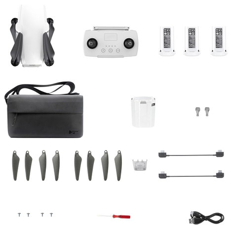 Hubsan Zino Mini Pro-2025 Quadrokopter RtF Kamerás repülés Fehér (matt) 7. kép