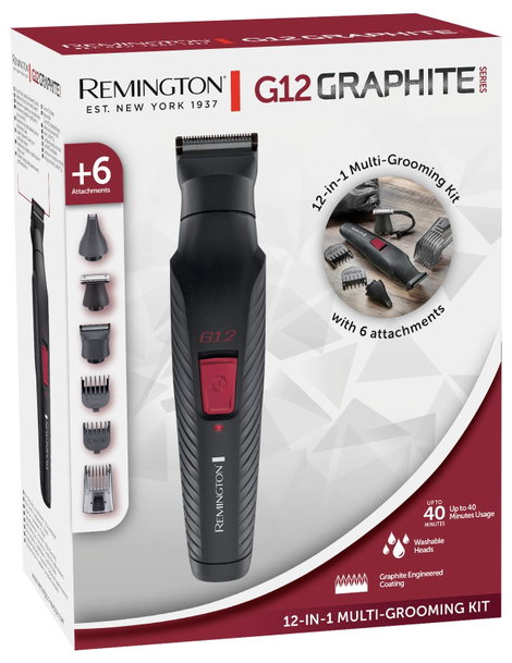 Remington Remington G12 Graphite Series 12in1 Multi-Grooming Kit PG2120 Szakállvágóó, Hajvágó, Teszt 8. kép
