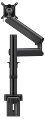 Vogels MOMO 4137 Monitor asztali tartó 109,2 cm (43) Fekete Forgatható, Állítható magasságú, Dönthet 2. bélyegkép