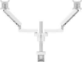 Vogels MOMO 4237 Monitor asztali tartó 25,4 cm (10) - 86,4 cm (34) Fehér Állítható magasságú, Forgat