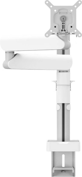 Vogels MOMO 2137 Monitor asztali tartó 25,4 cm (10) - 109,2 cm (43) Fehér Forgatható, Dönthető, Állí