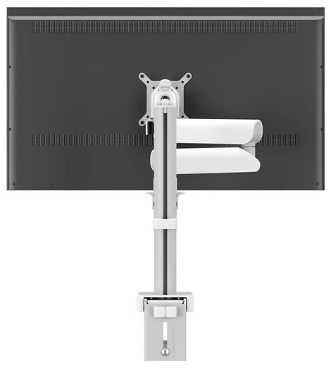 Vogels MOMO 2137 Monitor asztali tartó 25,4 cm (10) - 109,2 cm (43) Fehér Forgatható, Dönthető, Állí 4. kép