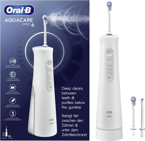 Oral-B AquaCare 6 436294 Szájzuhany Fehér