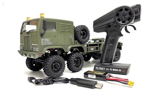 Hobby Plus 1:18 CR-18P 8X8 Terranaut ( AWS ) 1:18 Brushed RC modellautó Crawler RtR 2,4 GHz Akkuval 4. kép