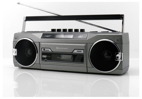 soundmaster Retro kazettás magnó rádióval DAB+, FM Kazetta, DAB+, URH, Bluetooth®, AUX 3. kép