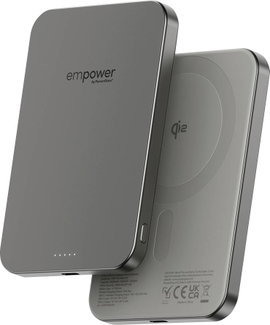 PanzerGlass empower Bank Powerbank 5000 mAh Magsafe, Qi Wireless Charging USB-C® állapotjelző