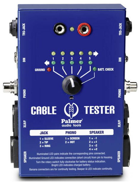 Kábelteszter AHMCT8 Palmer Audio AHMCT8 3. kép
