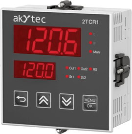 akYtec 2TCR1-P1.RR 151435 SPS szabályozó modul 24 V/DC, 230 V/AC
