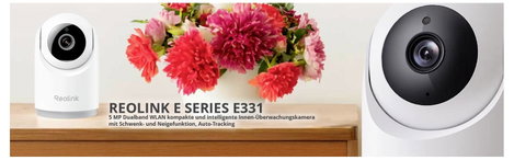Reolink E Series E331 WCEP5MP05PT WLAN, LAN, Bluetooth™ IP Megfigyelő kamera 2880 x 1616 pixel 10. kép