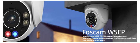 Foscam W5EP white W5EP white LAN IP Megfigyelő kamera 9. kép
