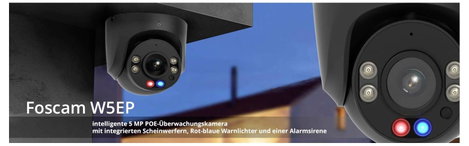 Foscam W5EP black W5EP black LAN IP Megfigyelő kamera 9. kép