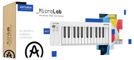 Arturia MicroLab Mk3 Midi kontroller 10. kép