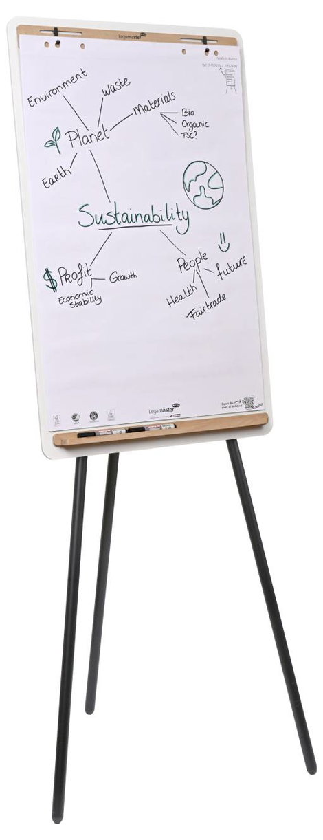 Legamaster Flipchart SKETCH INFINITE (Sz x Ma x Mé) 806 x 2050 x 711 mm Fehér, Fa Letörölhető, Írhat 12. kép