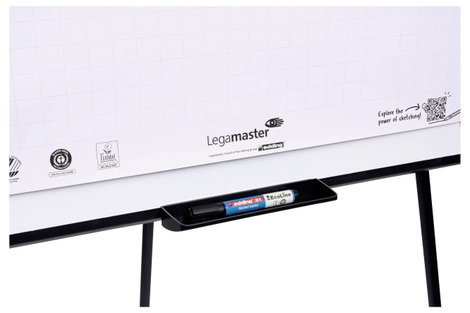 Legamaster Flipchart SKETCH EASY (Sz x Ma x Mé) 845 x 1870 x 775 mm Letörölhető, Írható, Állítható m 3. kép
