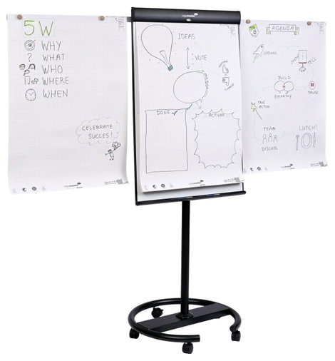 Legamaster Mobil flipchart SKETCH PRO (Sz x Ma x Mé) 680 x 2050 x 640 mm Letörölhető, Írható, Állíth 12. kép