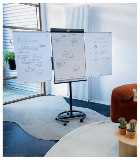 Legamaster Mobil flipchart SKETCH PRO (Sz x Ma x Mé) 680 x 2050 x 640 mm Letörölhető, Írható, Állíth 14. kép