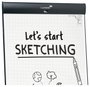Legamaster Mobil flipchart SKETCH PRO (Sz x Ma x Mé) 680 x 2050 x 600 mm Letörölhető, Írható, Állíth 11. bélyegkép