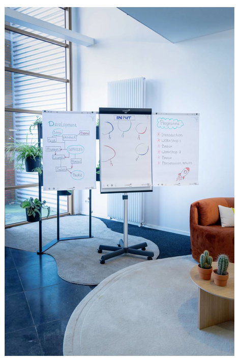 Legamaster Mobil flipchart SKETCH PRO (Sz x Ma x Mé) 680 x 2050 x 600 mm Letörölhető, Írható, Állíth 14. kép