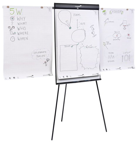 Legamaster Flipchart SKETCH PRO (Sz x Ma x Mé) 845 x 1870 x 775 mm Letörölhető, Írható, Állítható ma 12. kép