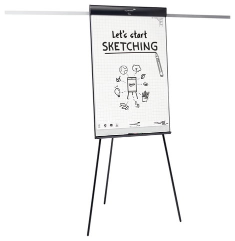 Legamaster Flipchart SKETCH PRO (Sz x Ma x Mé) 845 x 1870 x 775 mm Letörölhető, Írható, Állítható ma 7. kép