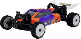 Hobby Plus 1:24 2WD Speck-B RTR Narancs Brushless 1:24 RC modellautó Elektro Buggy 2WD RtR 2,4 GHz