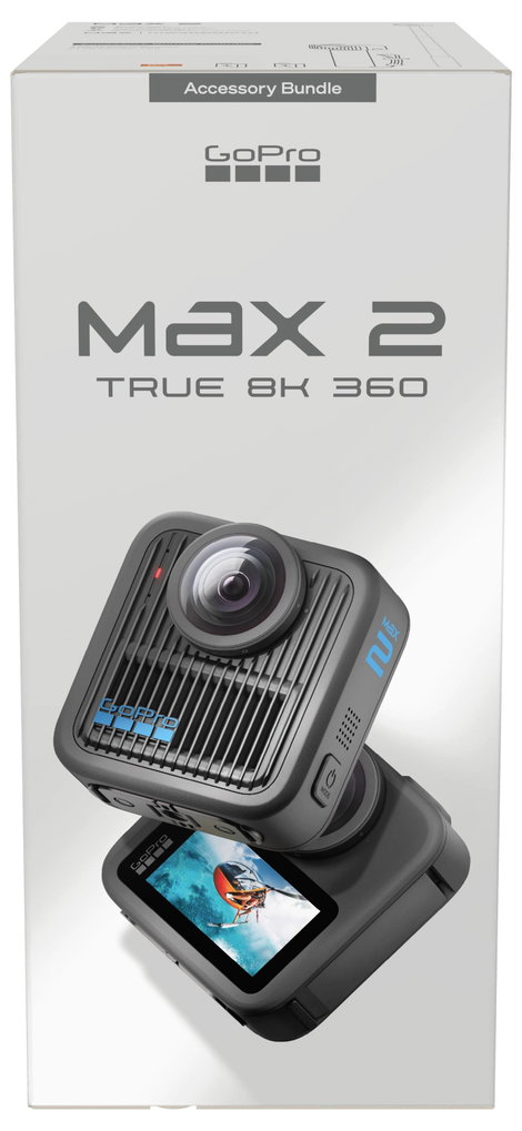 GoPro MAX2 Accessory Hard Bundle Akciókamera 360°, Érintőkijelző, Bluetooth, 8K, WLAN, Sztereo hangz 3. kép