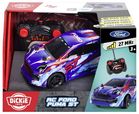Dickie Toys 201102004 RC Ford Puma ST 1:28 RC kezdő modellautó Elektro Versenyautó 7. kép