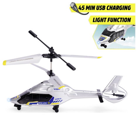 Dickie Toys RC Police Helicopter Airbus H160 RC kezdő helikopter RtF 3. kép