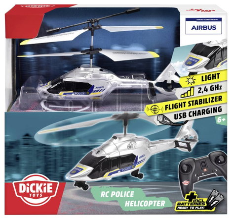 Dickie Toys RC Police Helicopter Airbus H160 RC kezdő helikopter RtF 7. kép