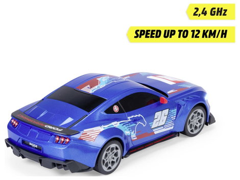 Dickie Toys 201105014 RC Ford Mustang Customized, Try Me, RTR 1:16 RC kezdő modellautó Elektro Sport 2. kép