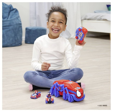 Dickie Toys 203222006 RC Spidey Web-Crawler 1:50 RC kezdő modellautó Elektro Versenyautó 6. kép