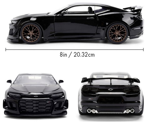 JADA TOYS Chevrolet Halálos iramban 2024 Camaro Kész modell Személygépkocsi modell 3. kép