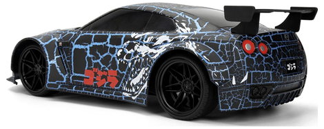 JADA TOYS 9335756314R00 RC Godzilla 2009 Nissan GT-R 1:16 1:16 RC kezdő modellautó Elektro Sportkocs 2. kép
