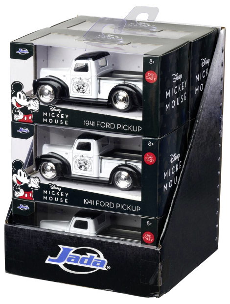 JADA TOYS Ford Disney Willie gőzhajó, 1941-es pickup Kész modell Személygépkocsi modell 25. kép